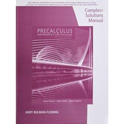 Precalculus math for calculus 7th edition