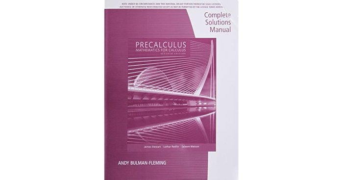 Precalculus math for calculus 7th edition